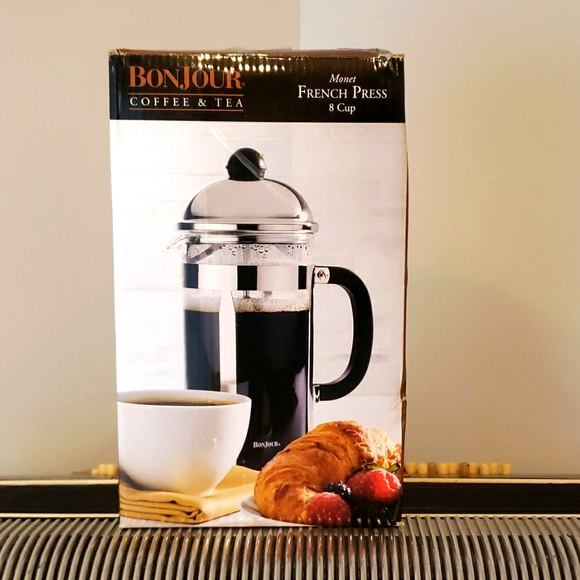 BonJour Kitchen Nib Bonjour 8 Cup French Press Coffee Tea Pot
